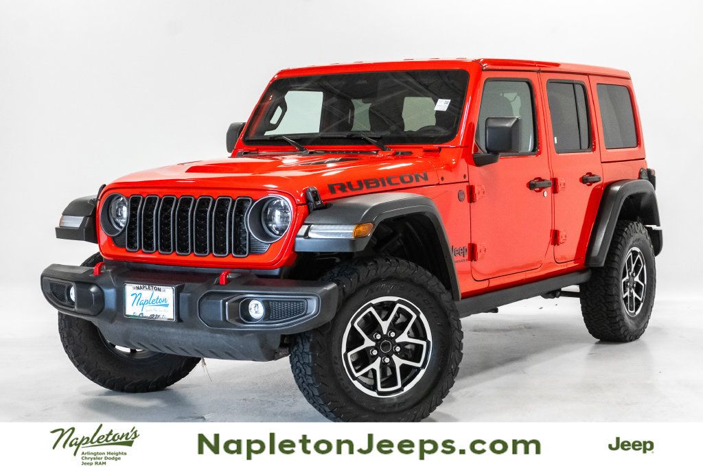 Used 2025 Jeep Wrangler Unlimited Rubicon AWD/4WD image 1