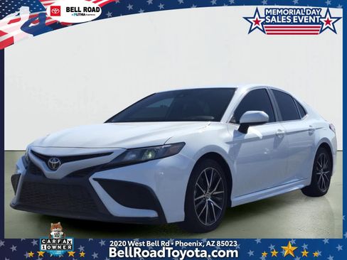 Used 2021 Toyota Camry SE w/ Carpet Mat Package (TMS) FWD image 1