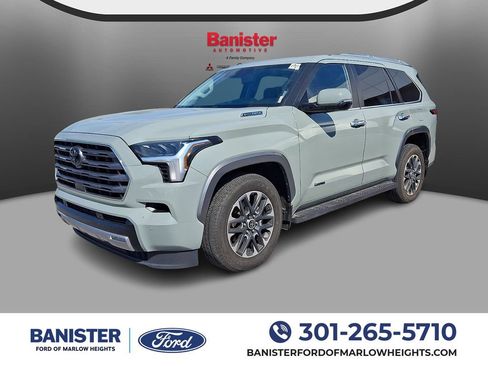 Used 2024 Toyota Sequoia Limited w/ Tow Technology Package AWD/4WD image 1
