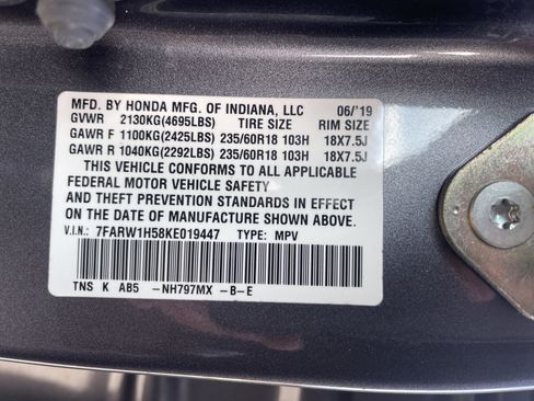 Used 2019 Honda CR-V EX image 36