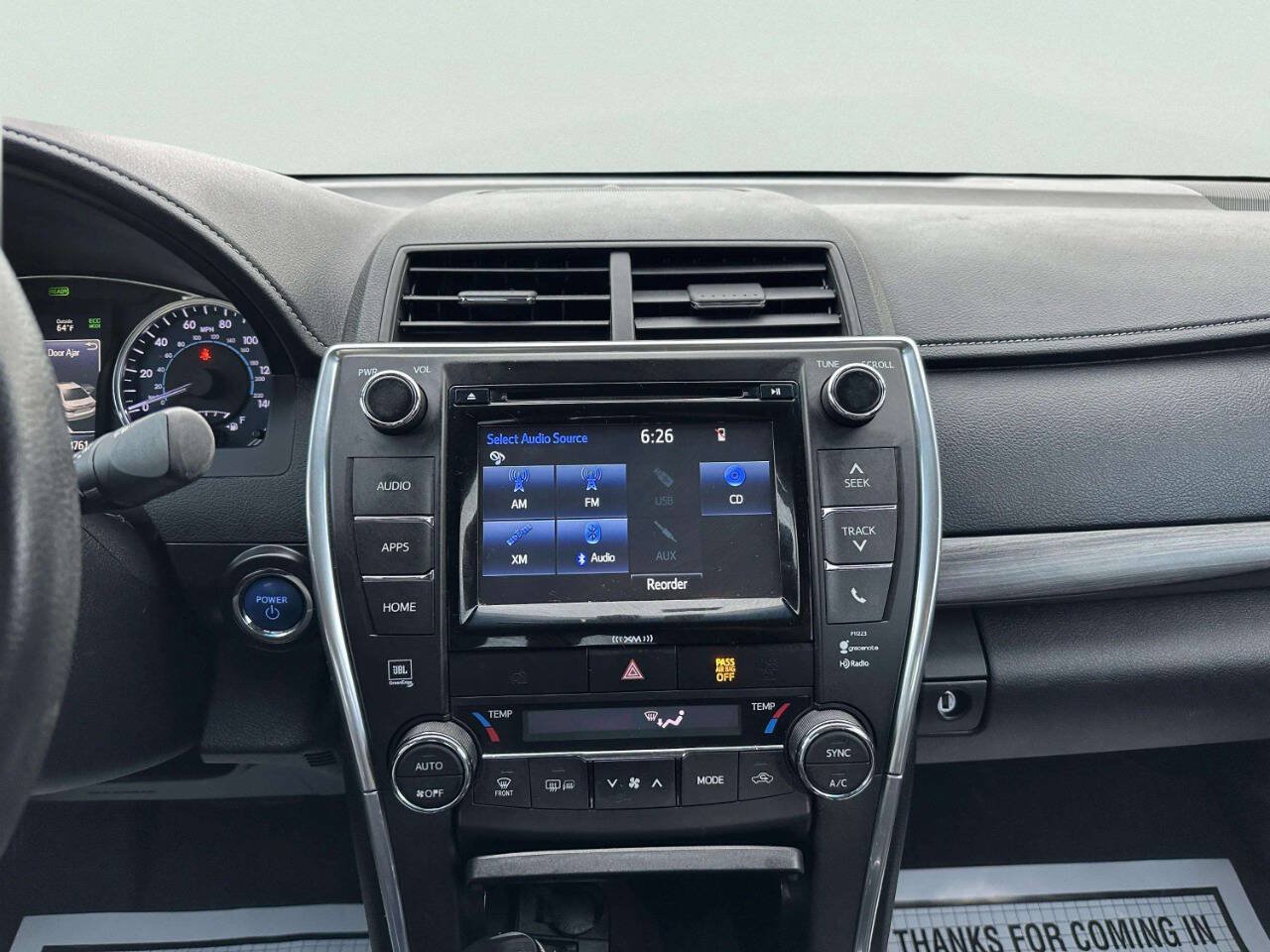 Used 2017 Toyota Camry XLE w/ Moonroof Package FWD image 20