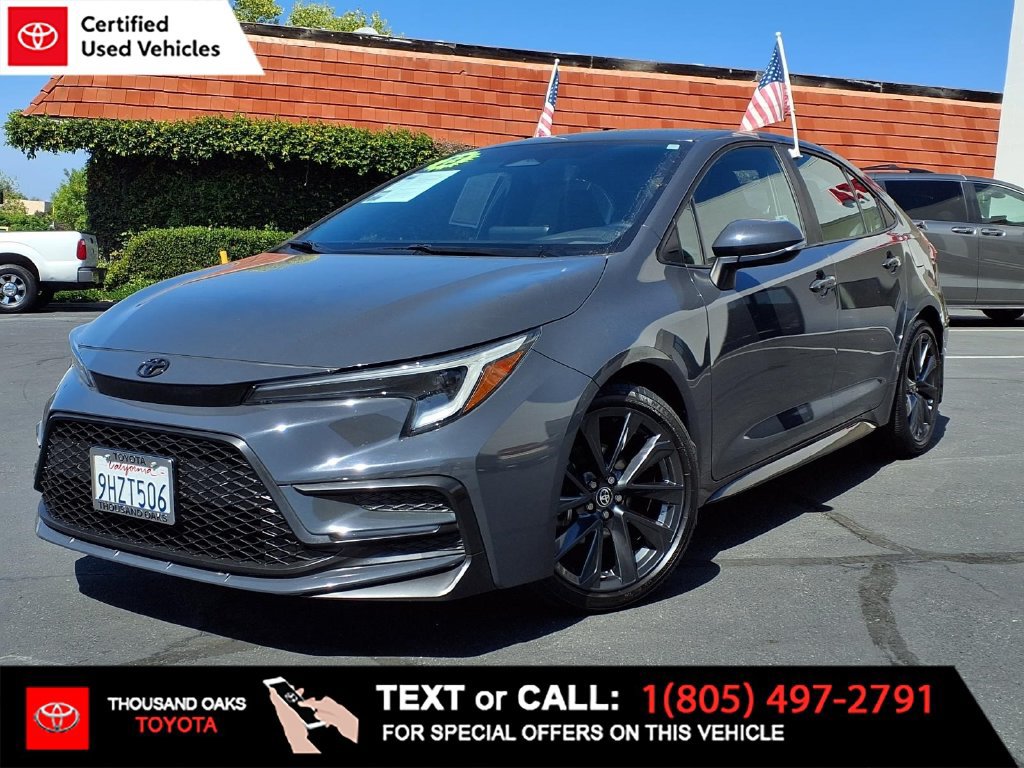 Certified 2023 Toyota Corolla SE w/ SE Premium Package FWD image 1
