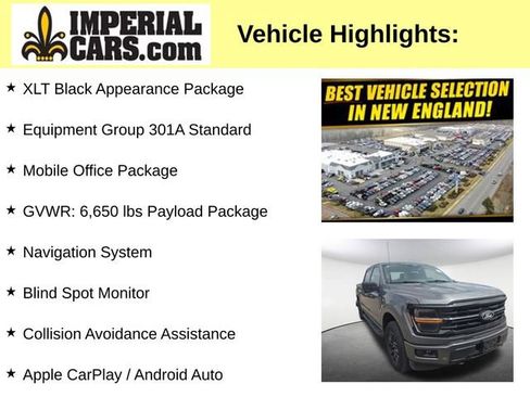 Used 2024 Ford F150 XLT w/ Mobile Office Package AWD/4WD image 3