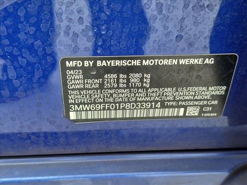 Used 2023 BMW 330i Sedan w/ M Sport Package RWD image 15