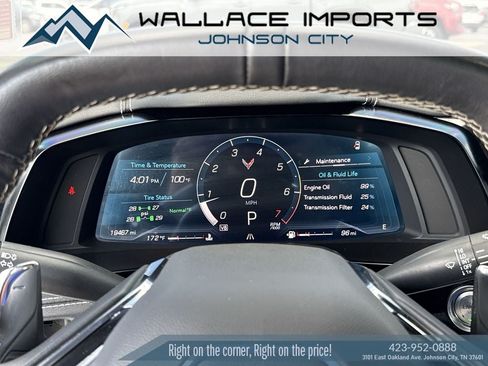 Used 2024 Chevrolet Corvette Stingray Coupe w/ Battery Protection Package RWD image 33