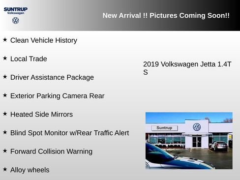 Used 2019 Volkswagen Jetta S w/ Driver Assistance Package image 2