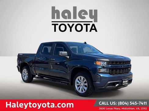 Used 2022 Chevrolet Silverado 1500 Custom w/ LPO, Dark Essentials Package image 1