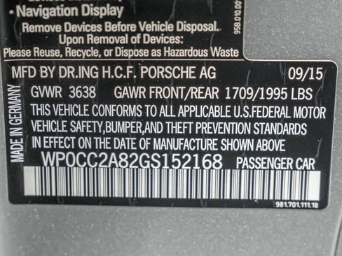 Used 2016 Porsche Boxster Spyder image 19