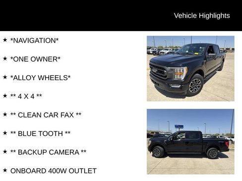 Used 2023 Ford F150 XLT w/ Equipment Group 302A High AWD/4WD image 4