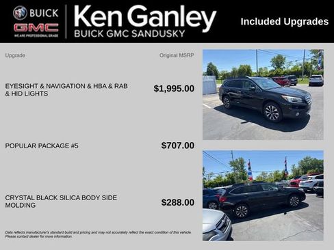 Used 2017 Subaru Outback 2.5i Limited AWD/4WD image 5