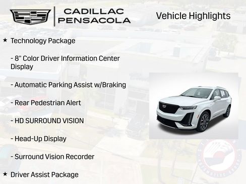 Certified 2025 Cadillac XT6 Sport w/ Technology Package AWD/4WD image 13