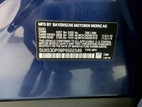 Certified 2023 BMW X3 xDrive30i w/ Premium Package image 37