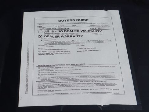 Used 2022 Ford F150 Lariat w/ Max Trailer Tow Package AWD/4WD image 61