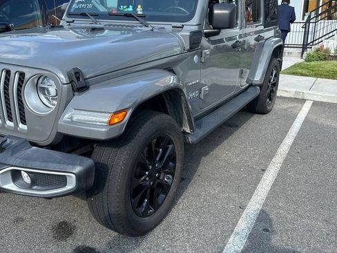 Used 2021 Jeep Wrangler Unlimited Sahara w/ Cold Weather Group AWD/4WD image 1