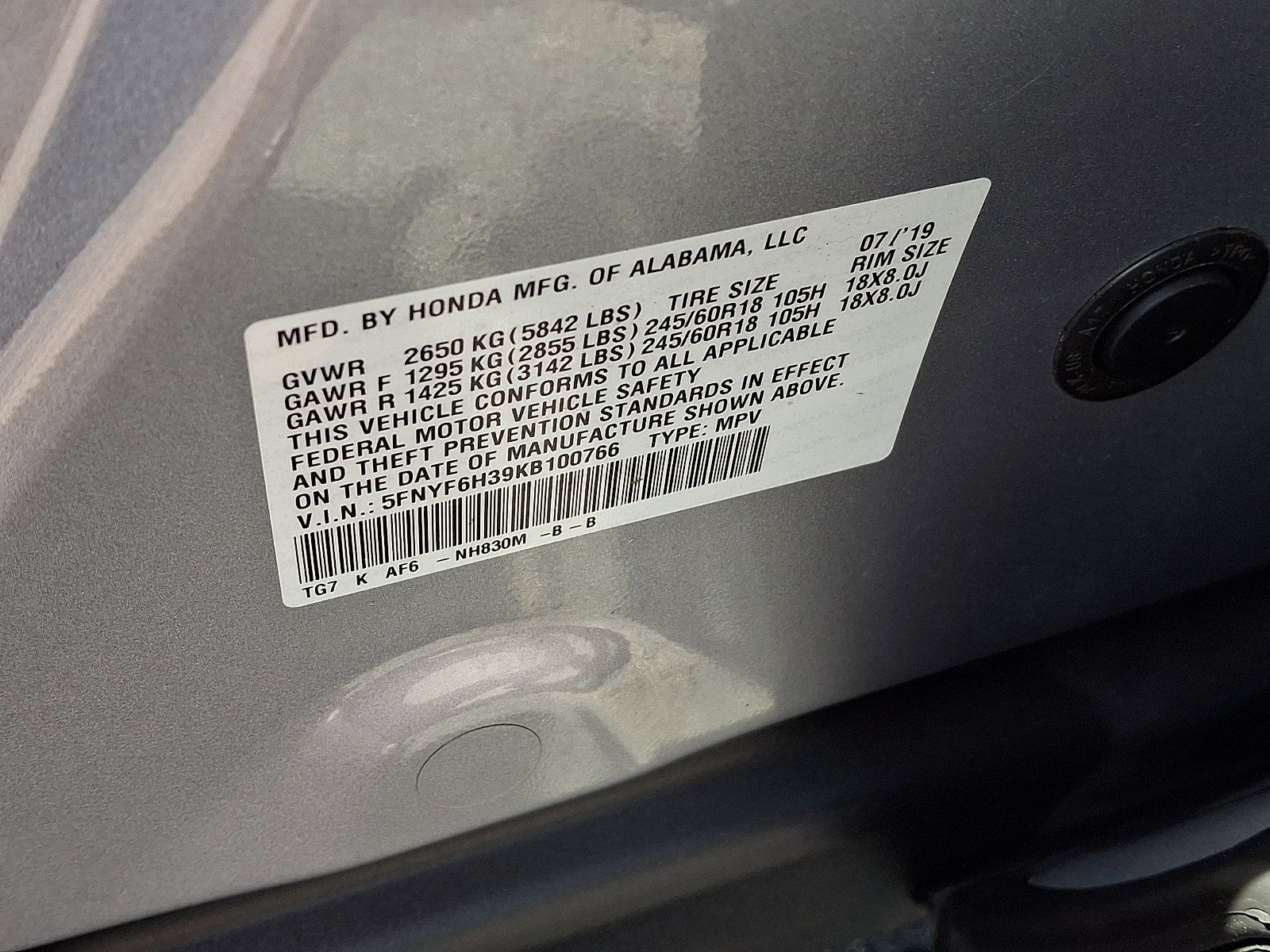 Used 2019 Honda Pilot EX image 27