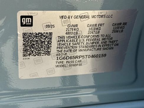 Certified 2026 Cadillac CT4 V Blackwing w/ Climate Package RWD image 29