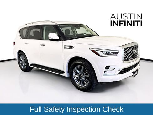 Used 2022 INFINITI QX80 Luxe w/ Cargo Package image 1