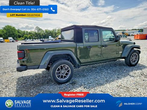 Used 2022 Jeep Gladiator Overland w/ LED Lighting Group AWD/4WD image 4