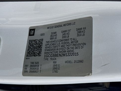 Used 2021 Chevrolet Colorado W/T w/ Custom Special Edition RWD image 29