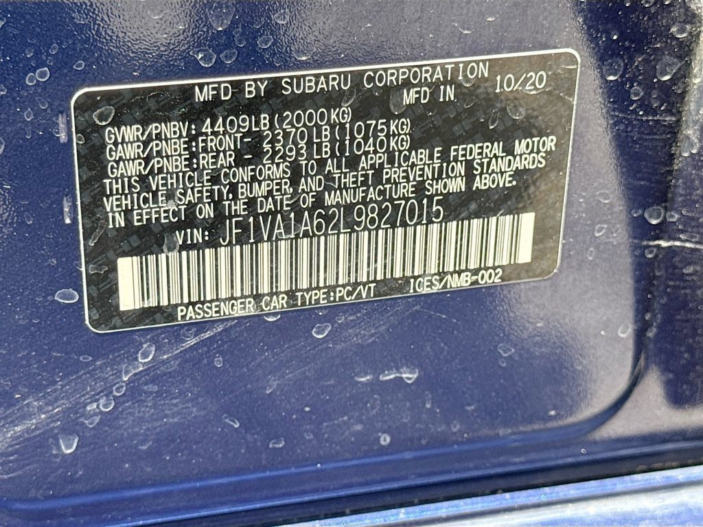 Used 2020 Subaru WRX AWD/4WD image 29