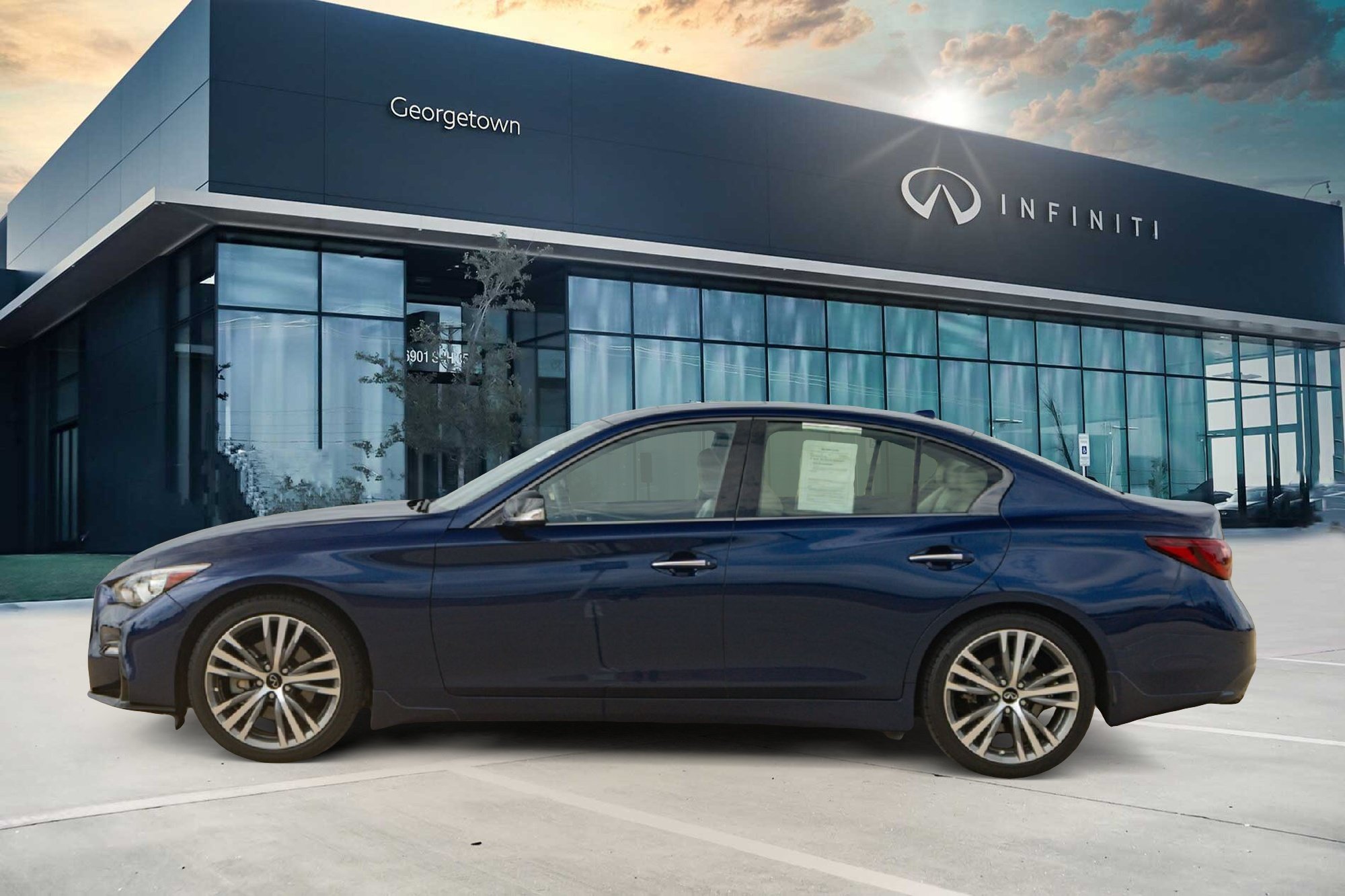 Certified 2023 INFINITI Q50 Sensory RWD image 7