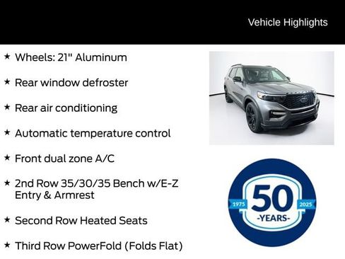 Used 2021 Ford Explorer ST w/ Equipment Group 401A AWD/4WD image 16