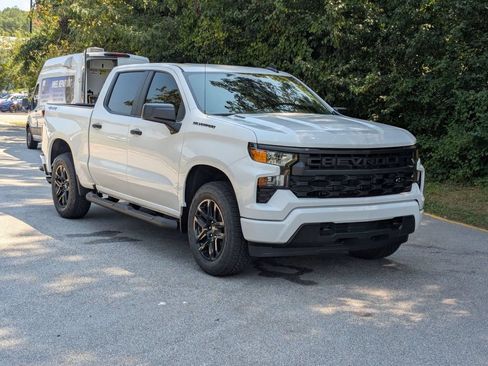 New 2026 Chevrolet Silverado 1500 Custom w/ Turbomax Blackout Package AWD/4WD image 2