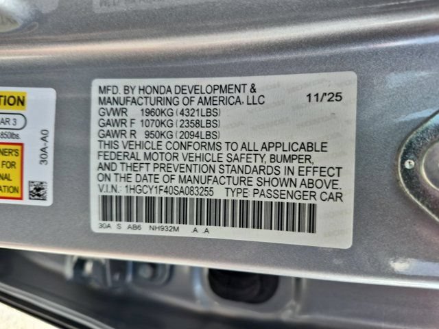 Used 2025 Honda Accord SE image 35