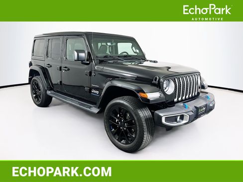Used 2023 Jeep Wrangler Sahara w/ Cold Weather Group image 1