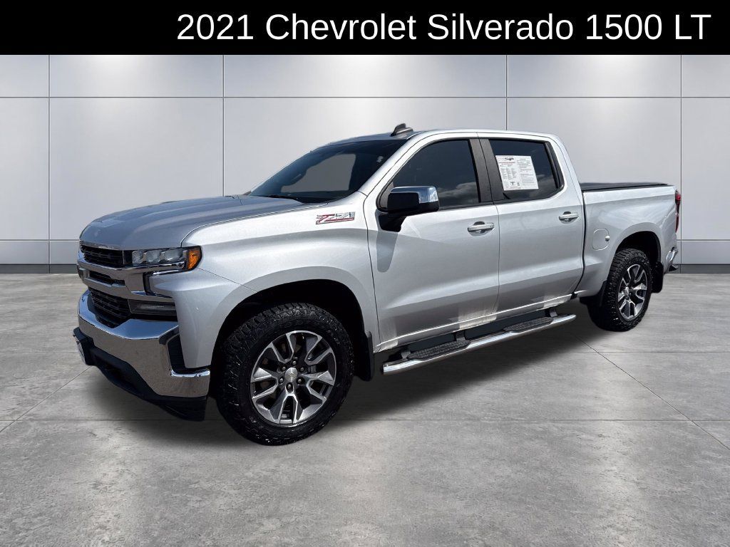 Used 2021 Chevrolet Silverado 1500 LT w/ All Star Edition Plus AWD/4WD 360° Tour