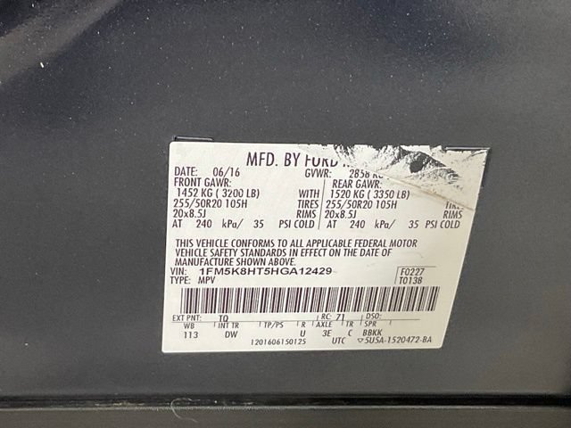 Used 2017 Ford Explorer Platinum AWD/4WD image 33