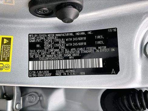 Used 2017 Toyota Highlander XLE w/ Protection Package #3 image 34