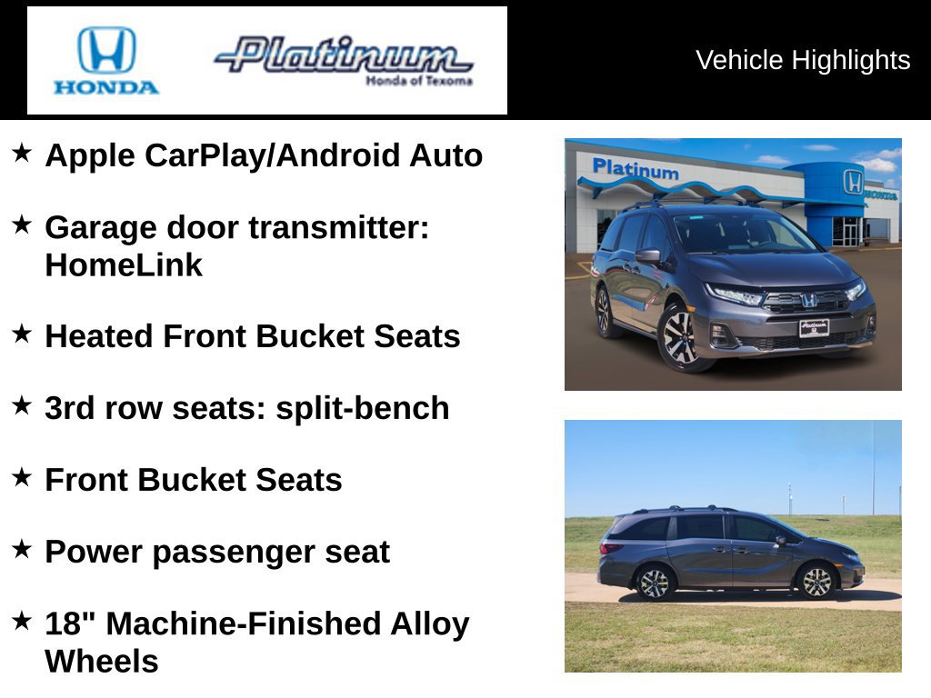 New 2027 Honda Odyssey EX-L image 15
