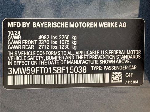 Used 2025 BMW M340i w/ Premium Package RWD image 20