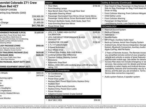 Used 2023 Chevrolet Colorado Z71 w/ Z71 Convenience Package 2 AWD/4WD image 28