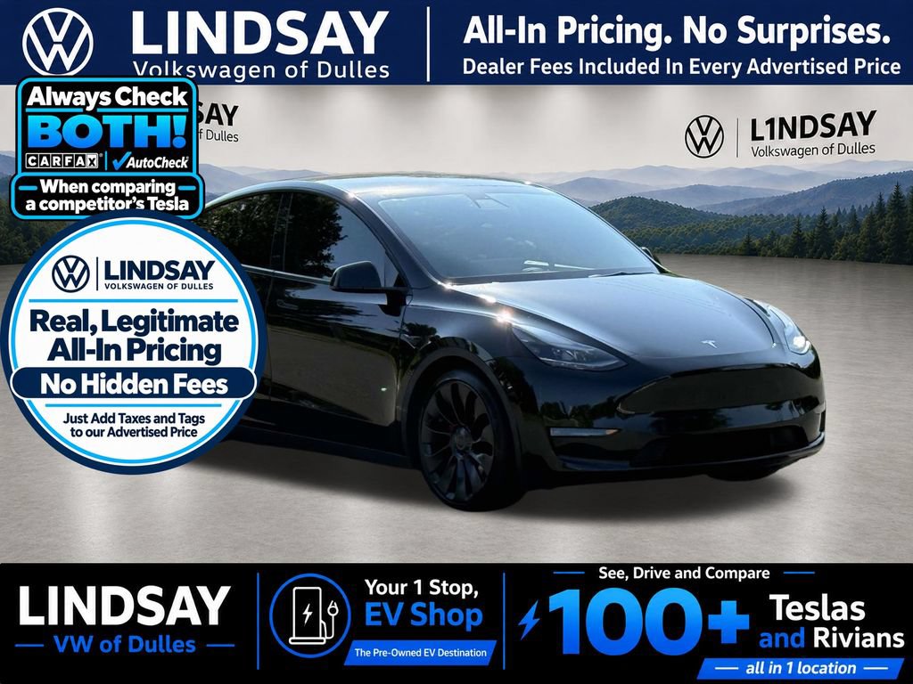 Used 2022 Tesla Model Y Performance AWD/4WD image 1
