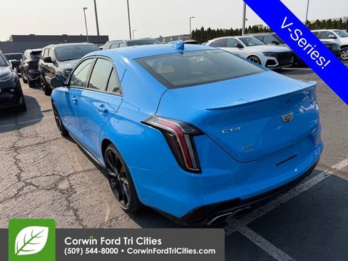 Used 2023 Cadillac CT4 V w/ Navigation Package AWD/4WD image 7