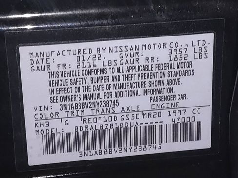 Used 2022 Nissan Sentra S image 33