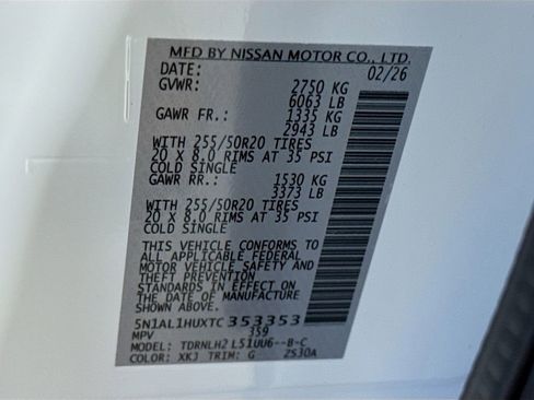 New 2026 INFINITI QX60 Autograph image 42