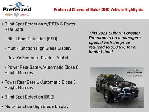 Used 2021 Subaru Forester Premium AWD/4WD image 2