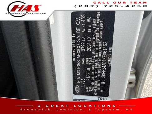 Used 2019 Kia Forte LXS FWD image 16