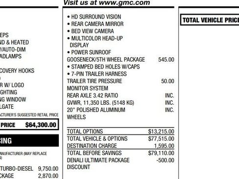 Used 2020 GMC Sierra 2500 Denali w/ Denali Ultimate Package image 2