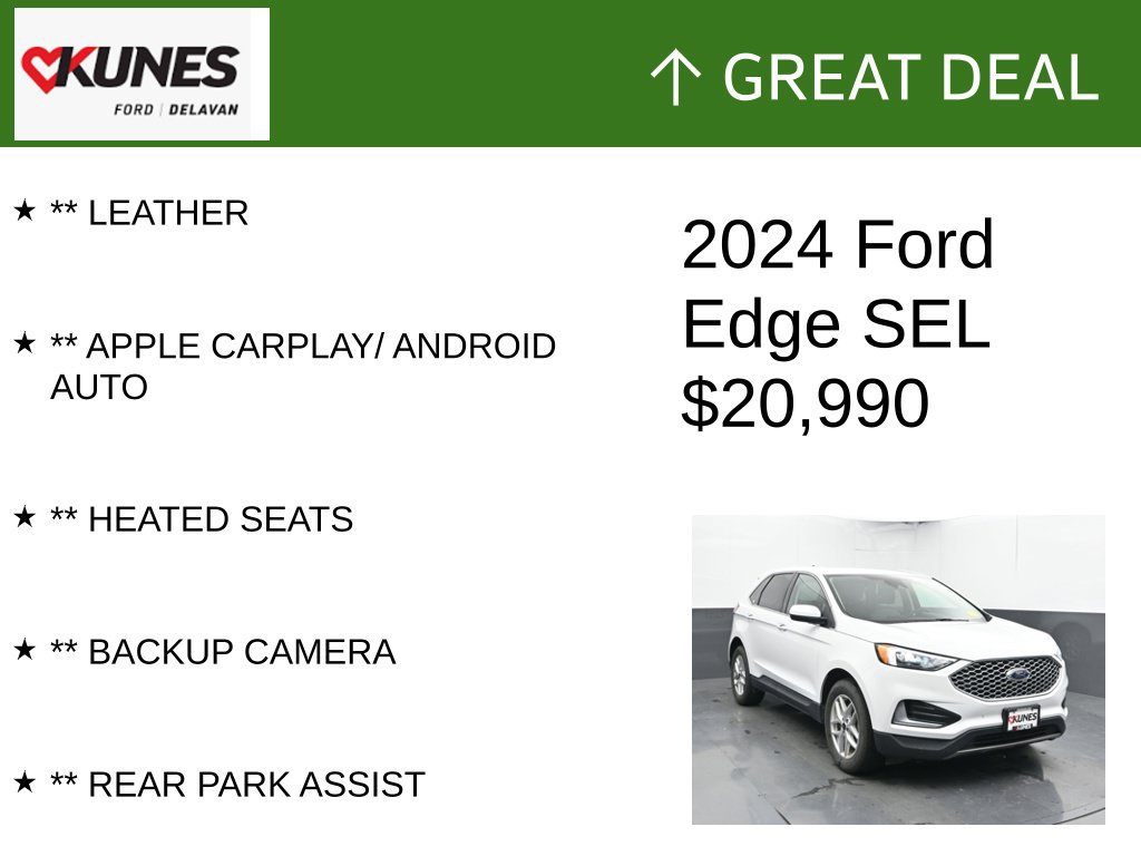 Used 2024 Ford Edge SEL AWD/4WD image 2