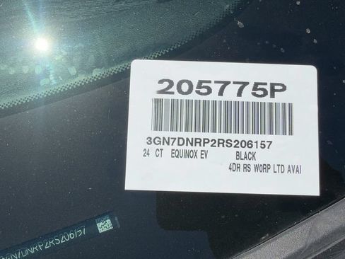 Used 2024 Chevrolet Equinox EV RS FWD image 19