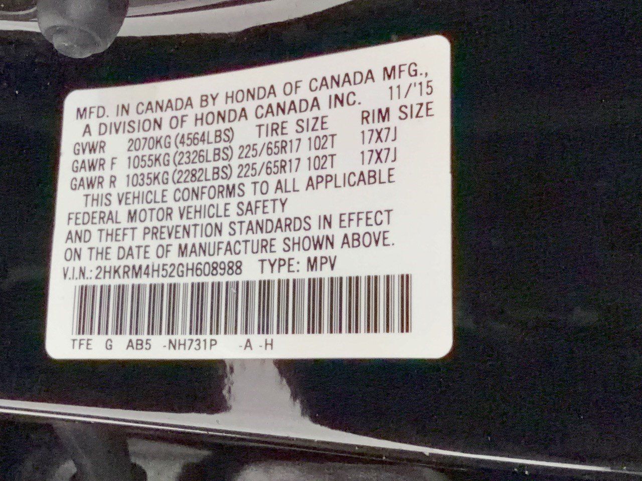 Used 2016 Honda CR-V EX image 32