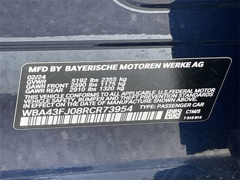 Used 2024 BMW 530i w/ M Sport Package image 32