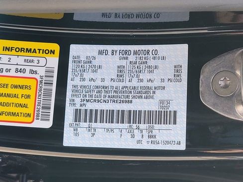 New 2026 Ford Bronco Sport Outer Banks w/ Sasquatch Outer Banks Package image 12