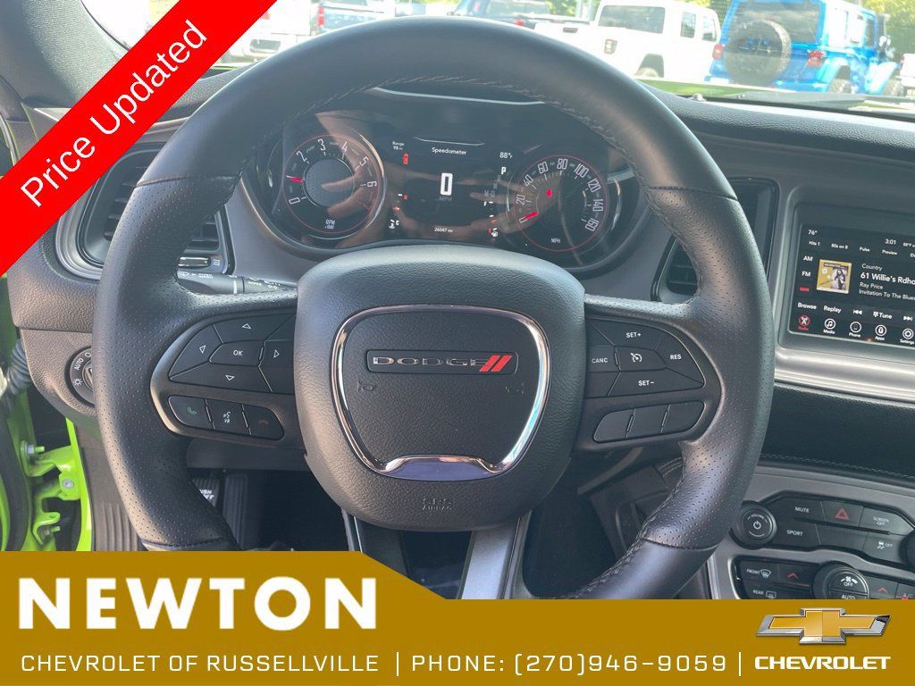 Used 2023 Dodge Challenger SXT w/ Blacktop Package RWD image 12