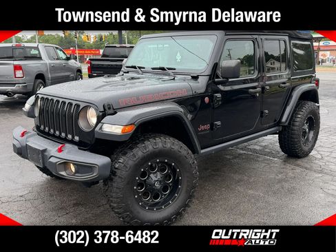 Used 2018 Jeep Wrangler Unlimited Rubicon AWD/4WD image 1