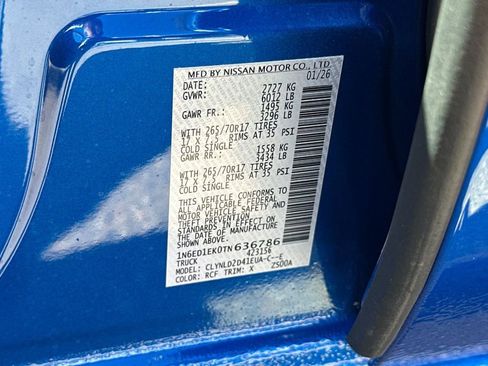 New 2026 Nissan Frontier PRO-4X image 22